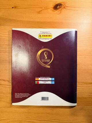 Álbum Panini Mundial Qatar 2022 Completo
