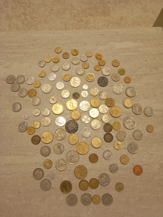 Lote de monedas antiguas