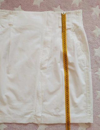 Falda Escada Sport Blanca Talla 38