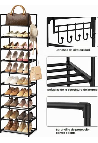 Estante Zapatero Vicye 10 Niveles