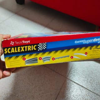 Scalextric Curva Super Deslizante