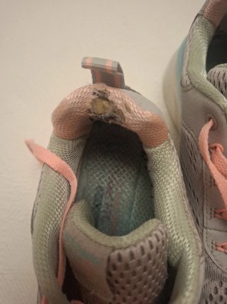 Zapatillas Skechers Gris y Rosa