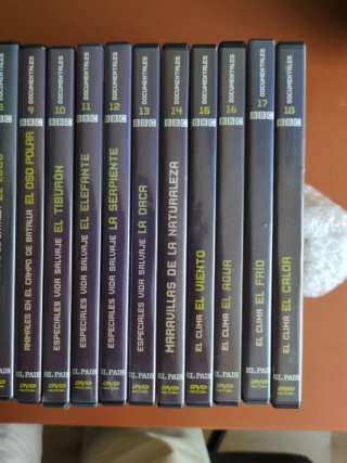 Colección BBC Documentales DVD Ciencia/Naturaleza