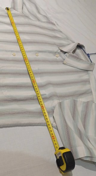 Camisa vintage manga corta