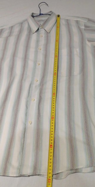 Camisa vintage manga corta