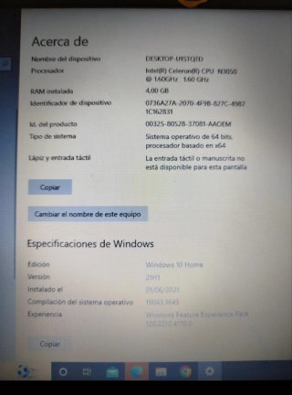Portátil ASUS negro
