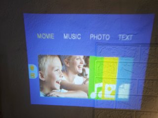 Mini Proyector Z1 Blanco