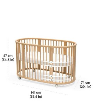 Cuna Stokke Evolutiva Blanca