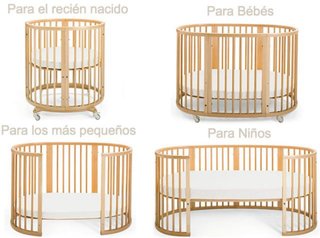 Cuna Stokke Evolutiva Blanca