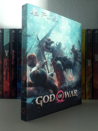 Funda Plastificada God of War Ps4