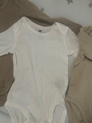 Bodys manga larga bebé H&M