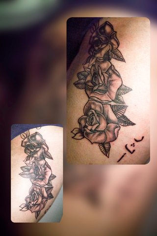 Tatuajes N#220 Rosas