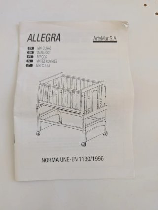 Minicuna 5 en 1 Allegra
