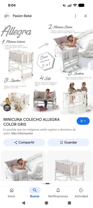 Minicuna 5 en 1 Allegra