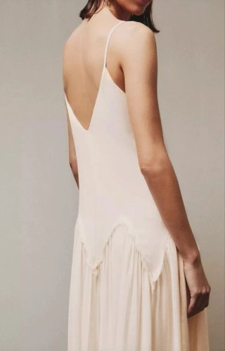 Camisón bordado Zara Home talla M