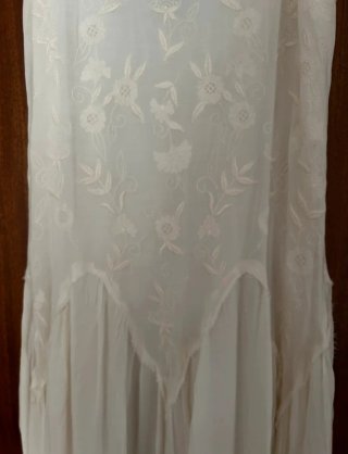 Camisón bordado Zara Home talla M