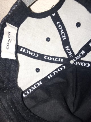 Gorra Coach Original Gris