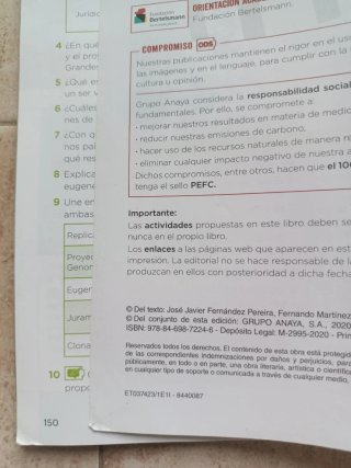 Valores éticos, 3 ESO