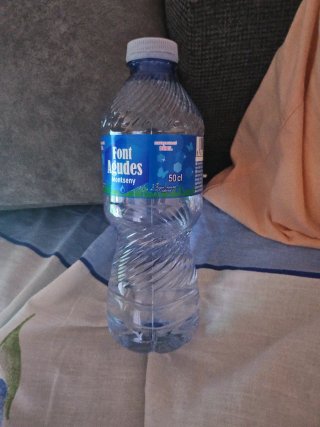 Botella de agua Font Agudes