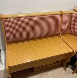 Rinconera de cocina de madera