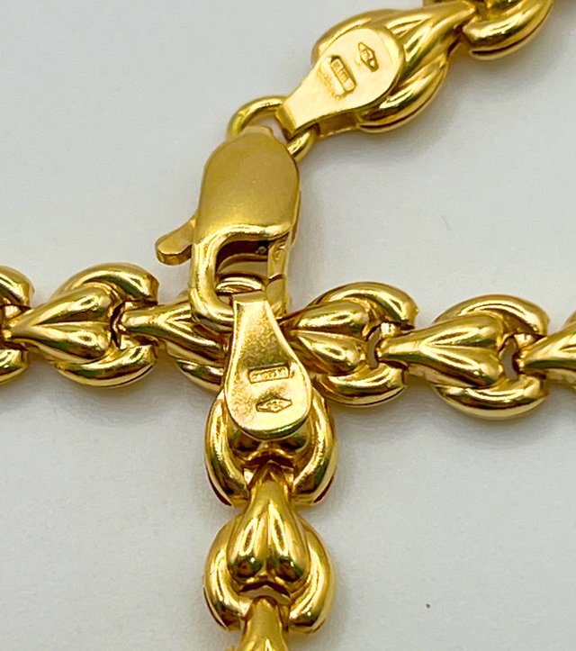 Cadena Arabesca Oro 18k 13.76 gr