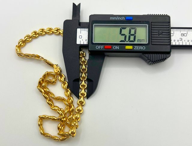 Cadena Arabesca Oro 18k 13.76 gr