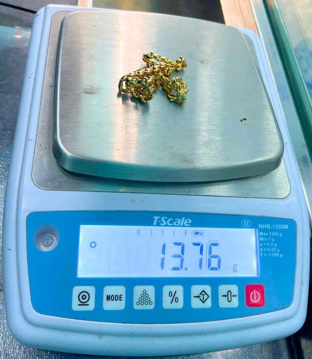 Cadena Arabesca Oro 18k 13.76 gr