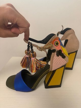 Sandalias Exé tacón alto