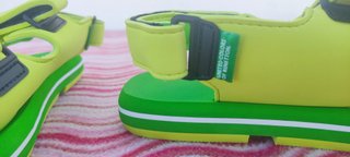 Sandalias Benetton T39 + Mochila Edición Especial