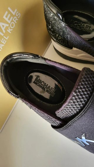 Zapatillas Michael Kors Felix Trainer Negras