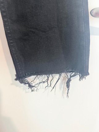 Jeans Zara zampa orlo raw EUR 36