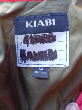 Chaqueta rosa T. 5 años