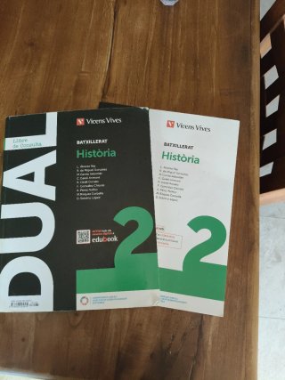 Història, 2 Batxillerat, Dual (Llibre + quadern)