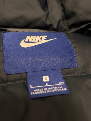 Chaleco plumífero Nike gris ORIGINAL