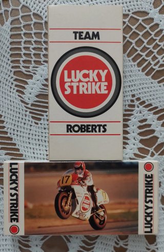 Scatola di fiammiferi Lucky Strike da collezione