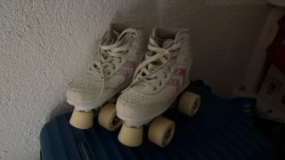 Patines 4 Ruedas Talla 33 + Casco