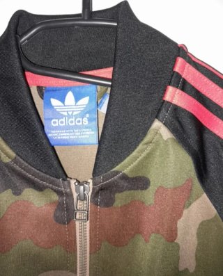 Chaqueta Adidas Camuflaje Hombre