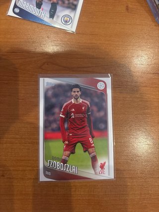 Pack Cartas Topps Szoboszlai - Marmoush