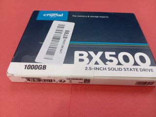 Disco SSD Crucial BX500 1TB SATA 6Gb/s USADO
