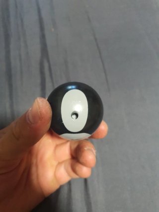 Bola Juguete McDonald's Gato Negro