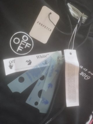 Sudadera Off White 99 Negra Talla M