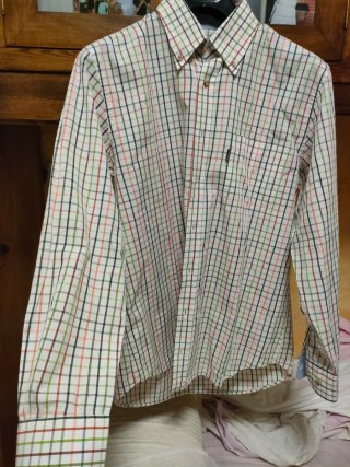 Camisa Barbour Cuadros Multicolor