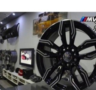 JUEGO DE 4 LLANTAS 18 M6 NEW GR BLACK... rmb388563