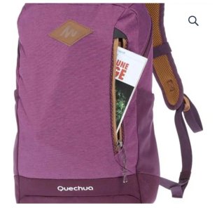 Mochila con respaldo Quechua 10L