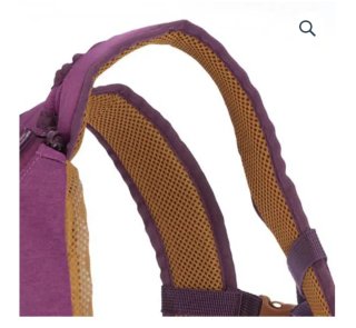 Mochila con respaldo Quechua 10L