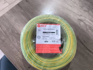 Rollo Cable Tierra 1.5 mm² RCT H07Z1-K CPR