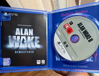 Alan Wake 2 Deluxe Edition PS5 codigo sin usar
