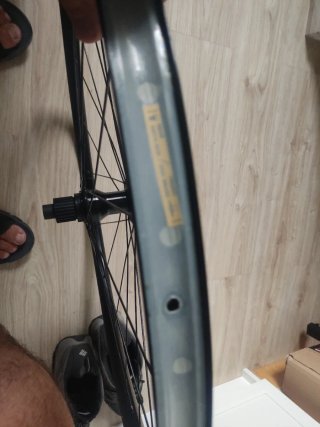 Rueda trasera MTB 29 Boost Tubelizada