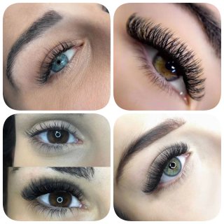 Extensiones de pestañas