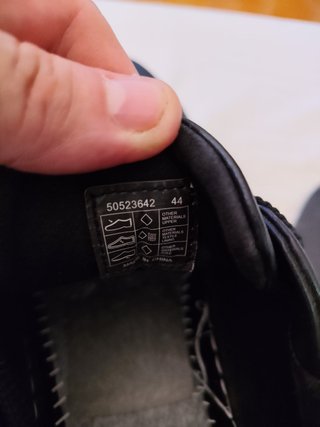 Hugo Boss Zapatillas Piel Negras Talla 42